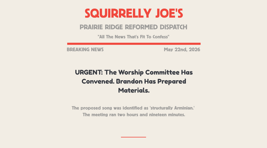 URGENT: The Worship Committee Has Convened. Brandon Has Prepared Materials.