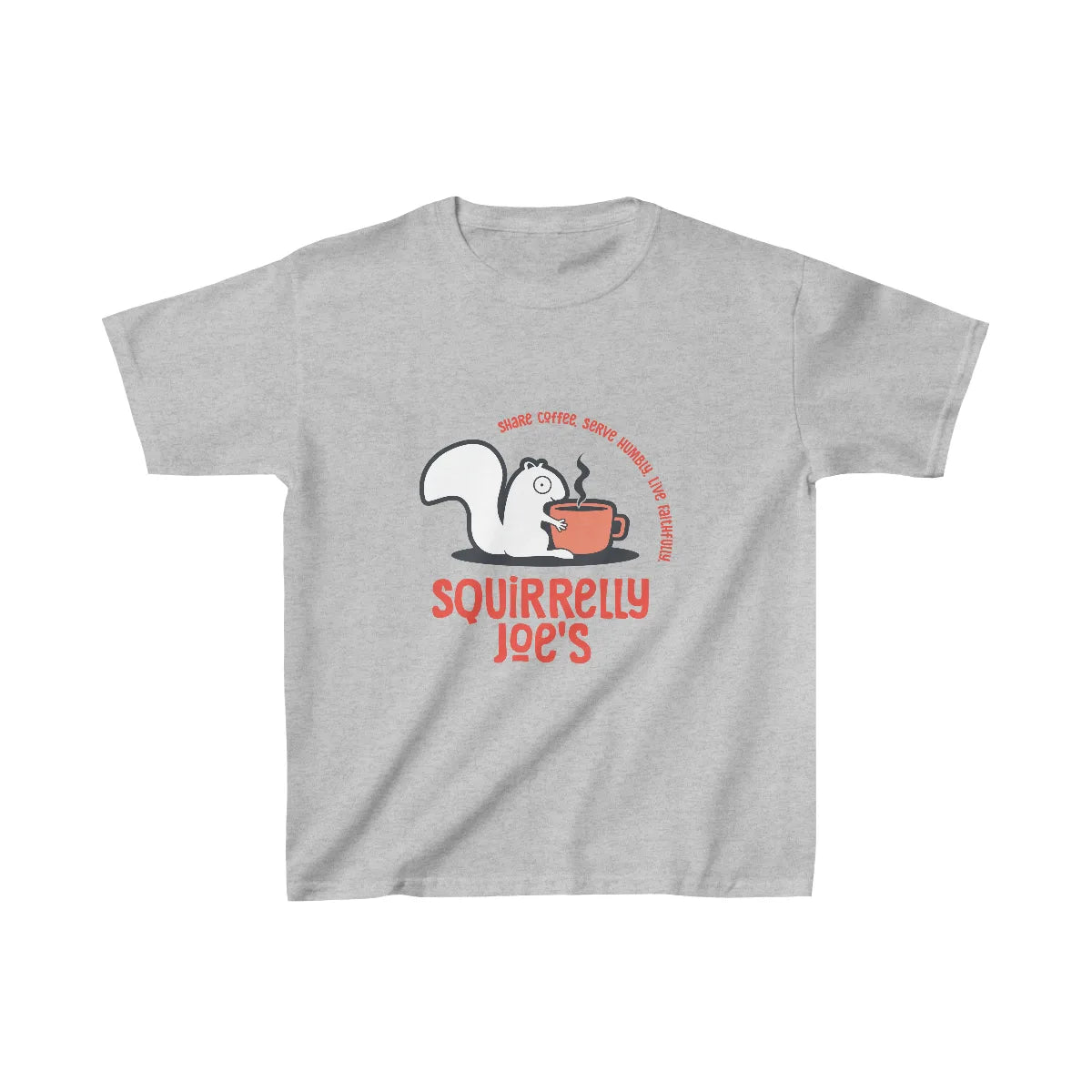 Kids Heavy Cotton™ Tee - L, Sport Grey image