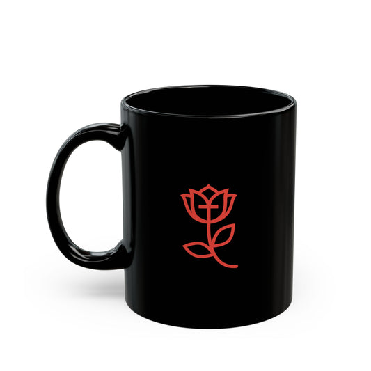 Squirrely Joe's Black Coffee Mug - 11oz & 15oz - Perfect for Coffee Lovers & Gift Giving