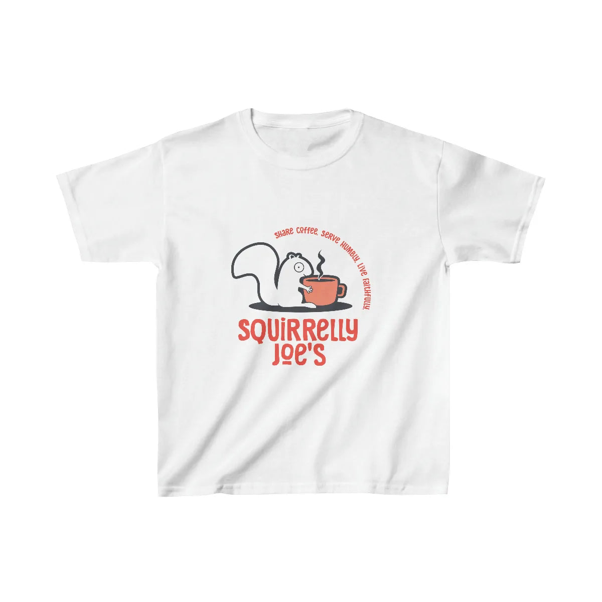 Kids Heavy Cotton™ Tee - XS, White image